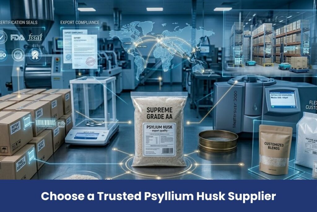 Choose a Trusted Psyllium Husk Supplier