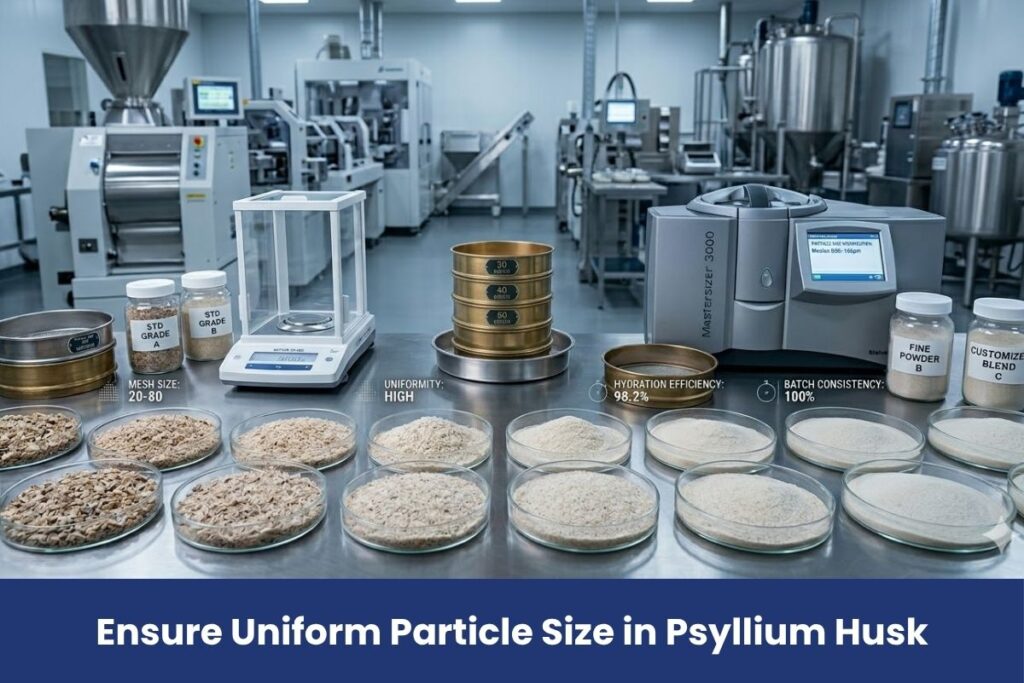 Ensure Uniform Particle Size in Psyllium Husk
