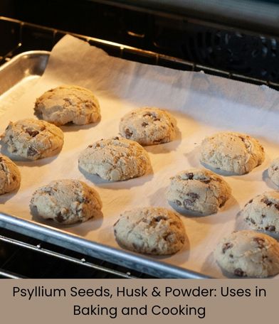 Psyllium Seeds, Husk & Powder in Baking and Cooking: Tips and Tricks