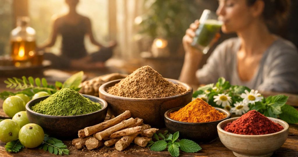 Health Benefits of Top Herbal Powders: From Amla to Ashwagandha