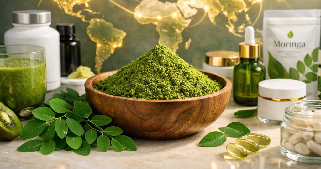 Global Demand Supply Moringa Powder