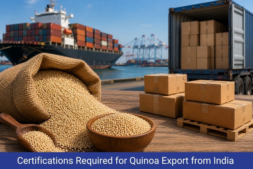 Certifications Required for Quinoa Export from India
