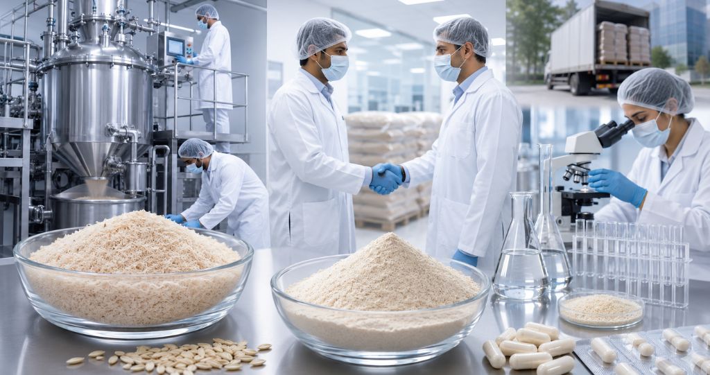 Contract Manufacturing Psyllium Husk for Pharma Companies