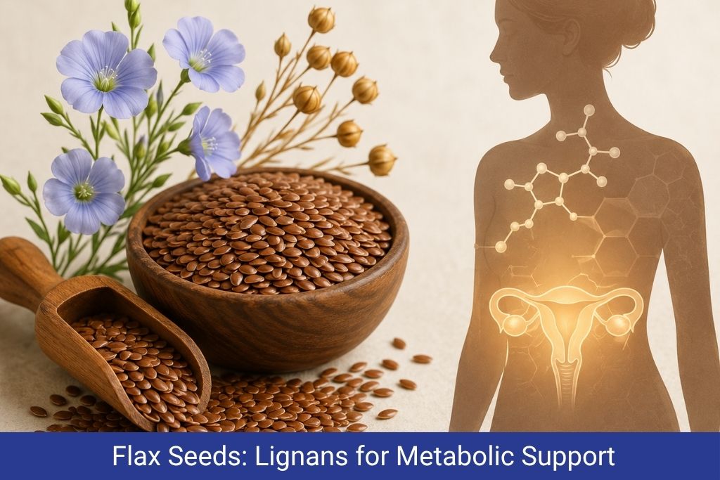 Flax Seeds Lignans for Metabolic Support