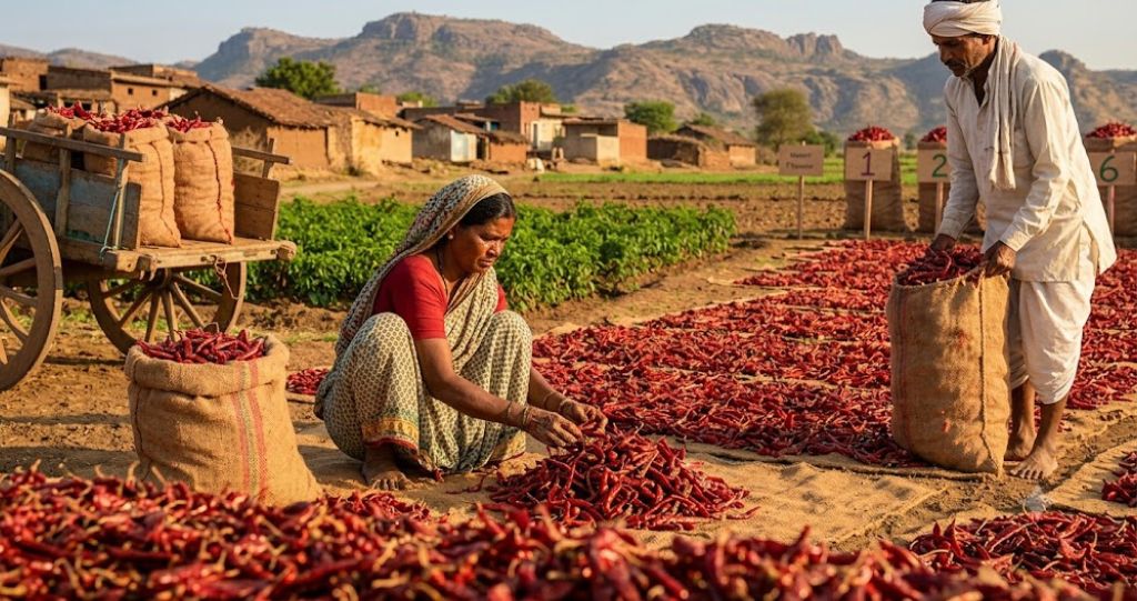 Top 10 Red Chilli Producing States in India