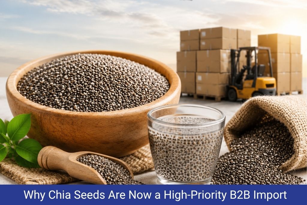 Why Chia Seeds Are Now a High-Priority B2B Import